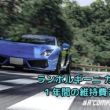 【2025-2026】ランボルギーニ ガヤルドLP560-4 年間維持費を公開！実際に1年間でかかった費用をまとめました